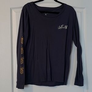 Salt life long sleeve pineapple shirt